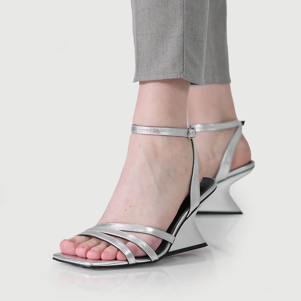 SANDALE ELEGANTE FIORE FINO