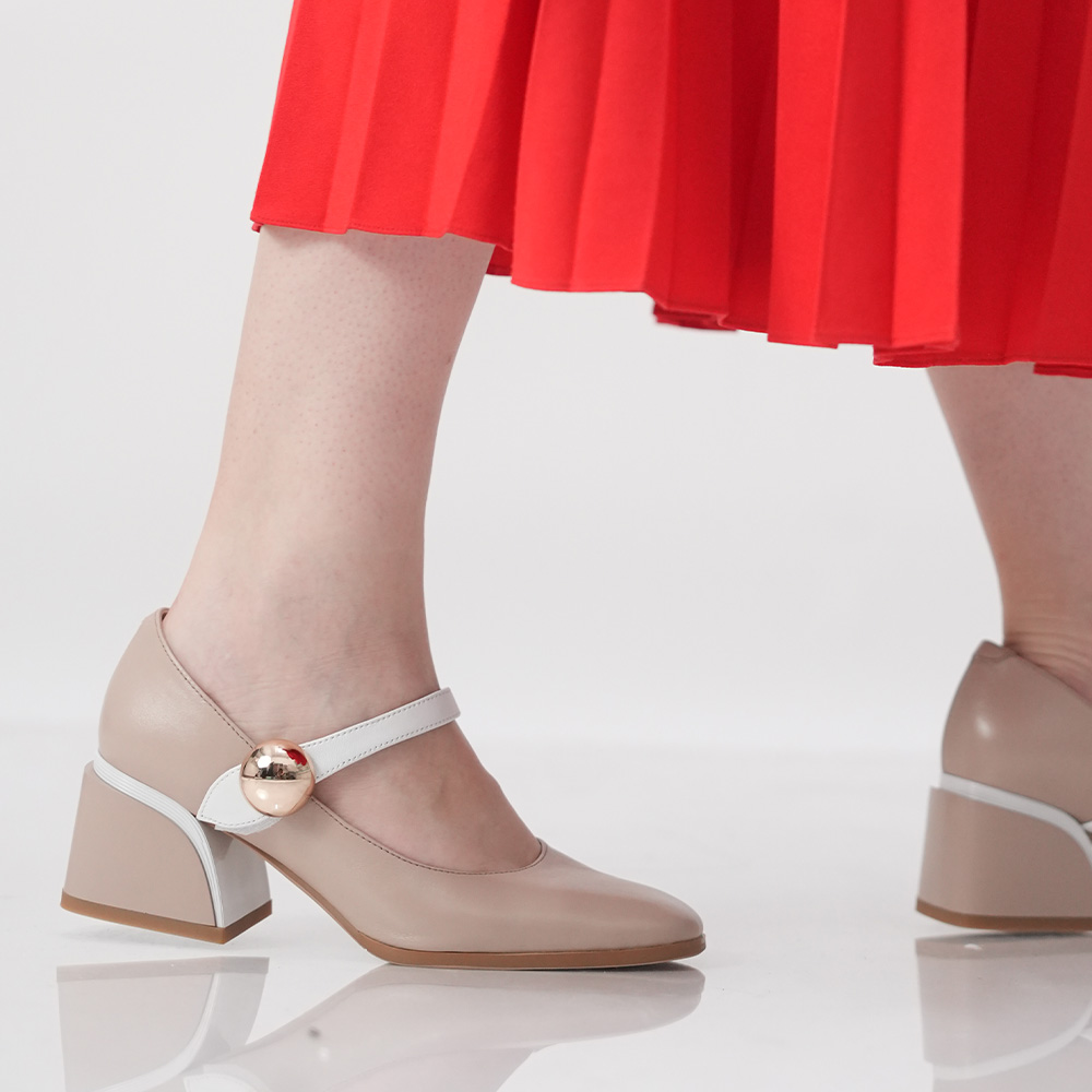 PANTOFI MARY JANE FIORE FINO