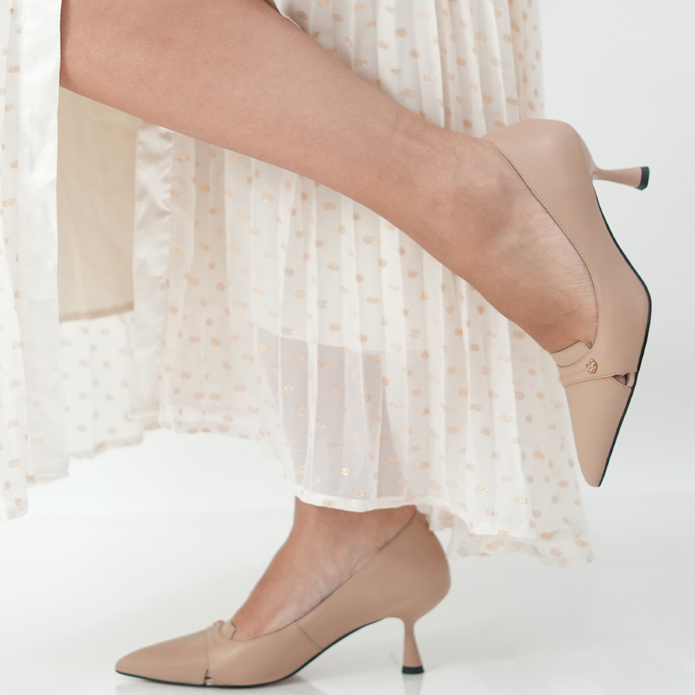 PANTOFI STILETTO FIORE FINO-2602490-TAUPE-